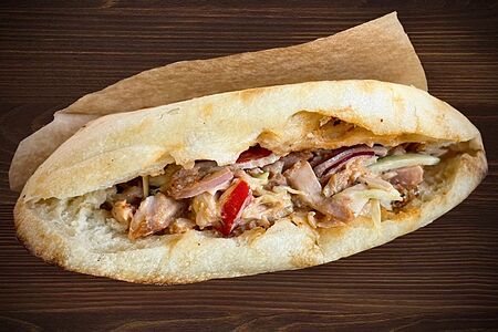 Донер-кебаб с курицей