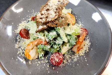 Цезарь с креветками