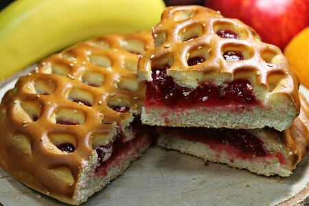 Мини-пирог Клубничный