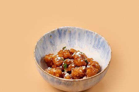 Криспи курица в соусе никей