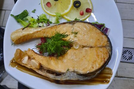 Стейк семги