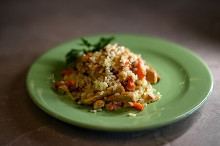 Плов со свининой