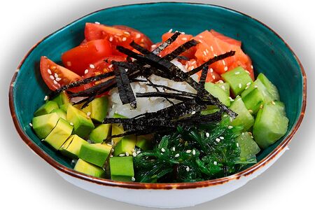 Поке с лососем