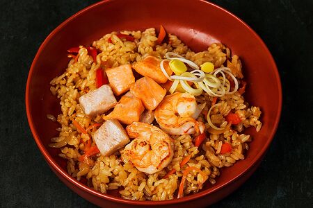 Рис с морем