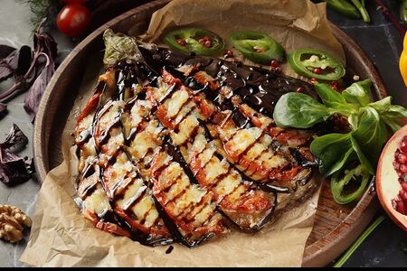 Баклажан веером