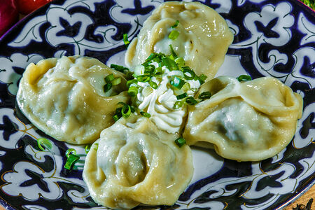 Манты с говядиной