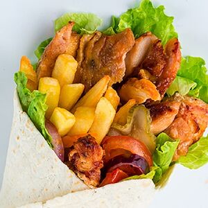 Донер хутор в лаваше с курицей