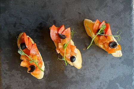 Пинчос с салями