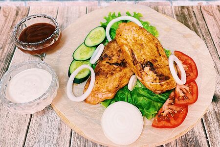 Шашлык из куриного филе