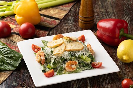 Цезарь с креветками