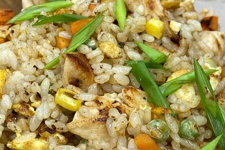 Рис Wok с курицей