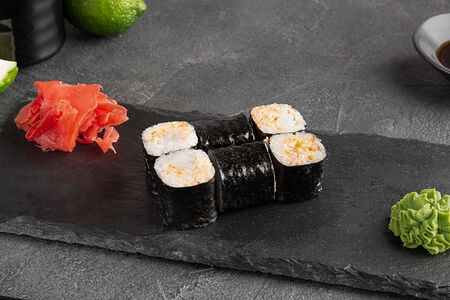 Маки с острой тигровой креветкой