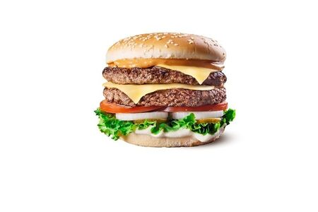 Двойной говяжий чизбургер