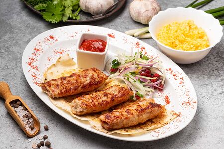 Люля-кебаб из баранины