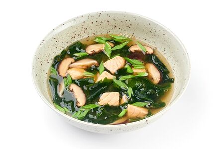 Мисо суп с лососем