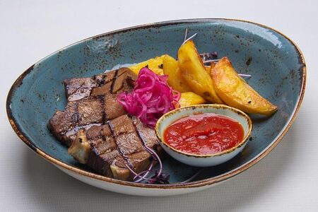 Говяжий язык на гриле