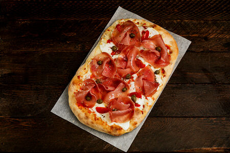 Пицца Прошутто с черри маленькая