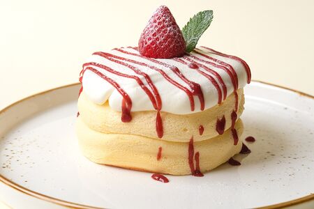 Панкейк клубника