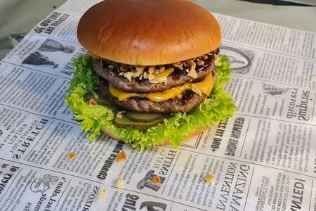 BBQ двойной бургер