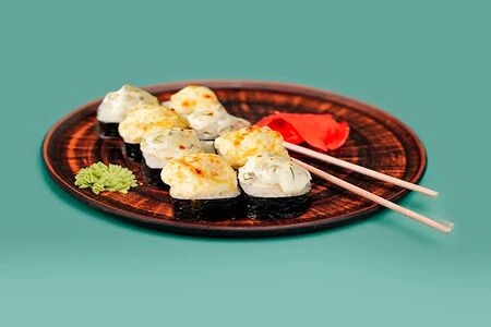 Запеченный с креветкой