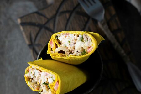 Шаверма рыбная