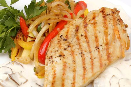 Куриная грудка гриль