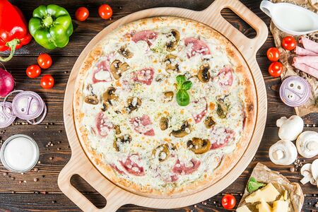 Ветчина-грибы мини