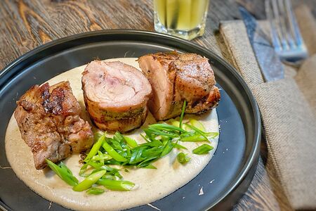 Рулет из бедра индейки