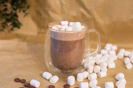 Горячий шоколад с маршмеллоу