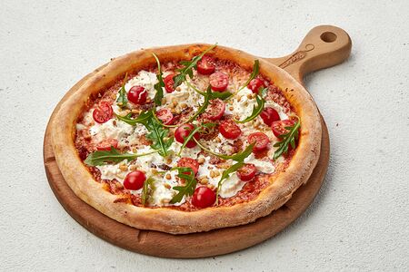 Пицца со страчателлой