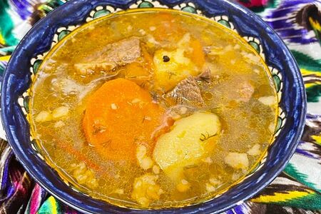 Шурпа с говядиной