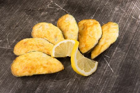 Мидии запеченные