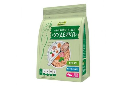 Каша льняная Худейка Компас здоровья
