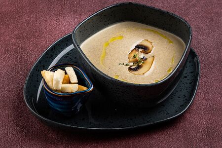 Грибной крем-суп