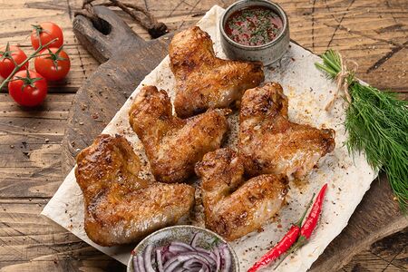 Шашлык из куриных крылышек