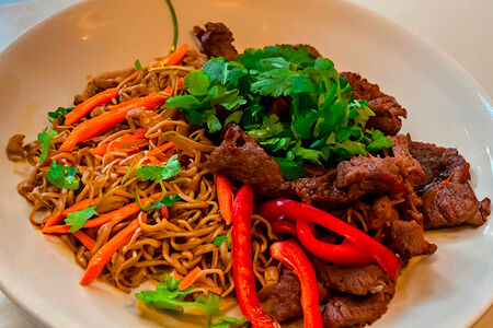 Жареный лагман