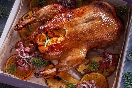 Утка фаршированная