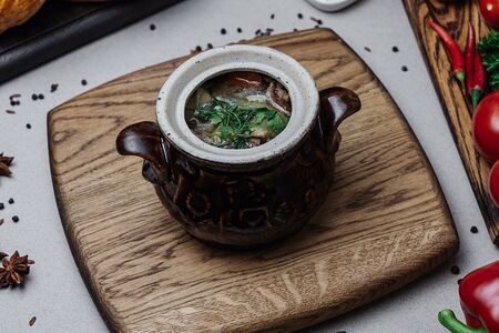 Куза шурпа (из говядины и баранины)