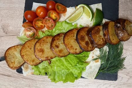 Картофель на углях