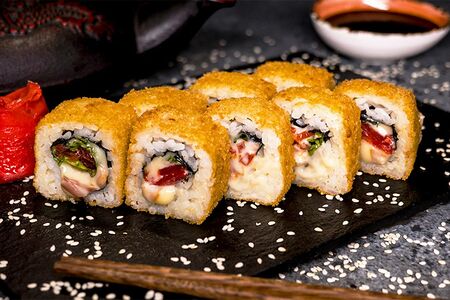 Ролл Горячий цезарь