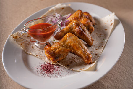 Шашлык из куриных крыльев