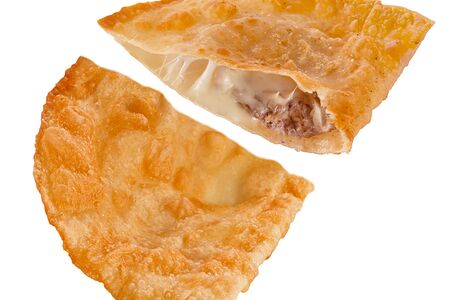 Чебурек с ветчиной и сыром