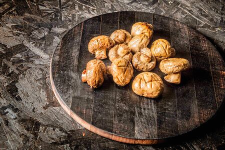 Шампиньоны гриль