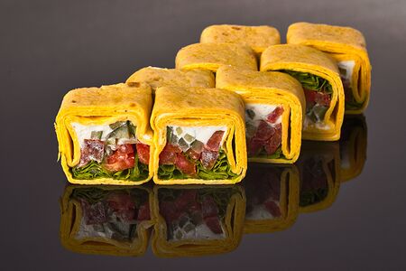 Тортилья с овощами