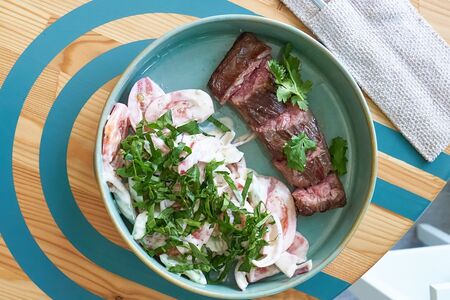 Стейк-салат 