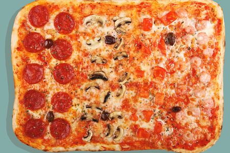 Пицца Большая Четыре сезона