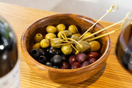 Микс из оливок