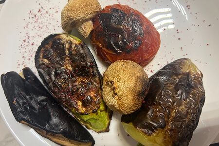 Овощи на углях