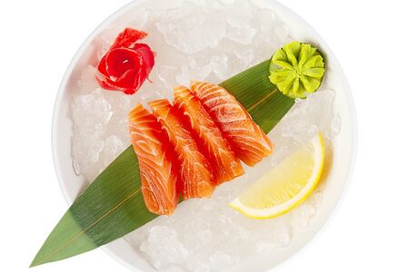 Лосось сашими