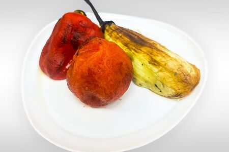 Овощи на мангале